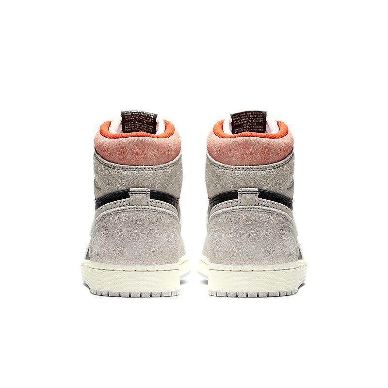 Air Jordan 1 High 'Neutral Grey Hyper Crimson' - SleekGait
