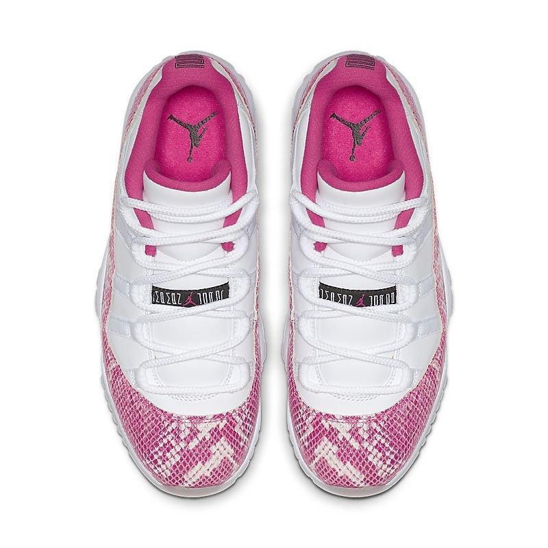 Air Jordan 11 Retro Low 'Pink Snakeskin' - SleekGait