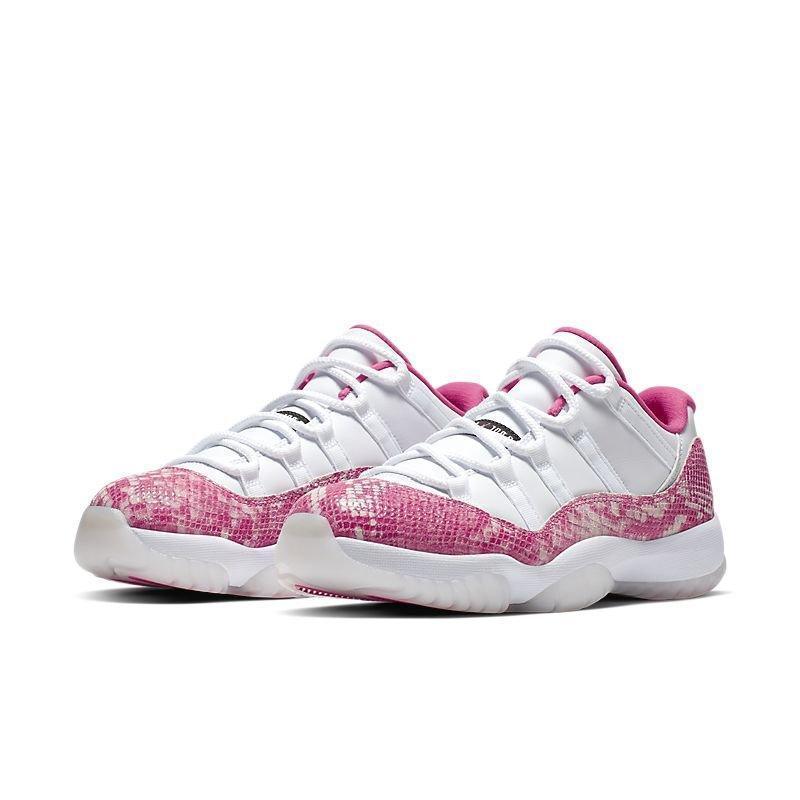 Air Jordan 11 Retro Low 'Pink Snakeskin' - SleekGait