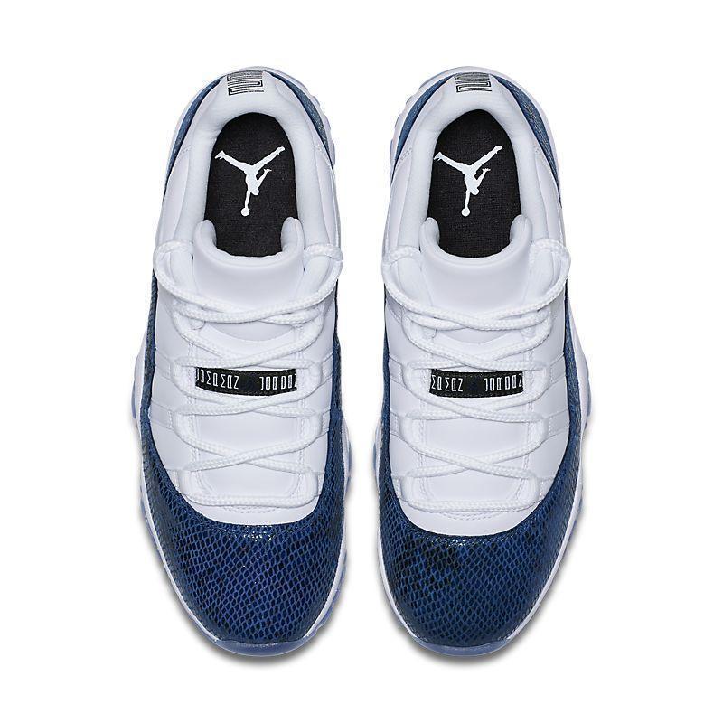 Air Jordan 11 Retro Low 'Snake Navy' - SleekGait