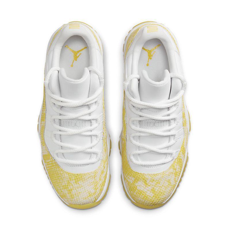 Air Jordan 11 Retro Low 'Yellow Snakeskin' - SleekGait
