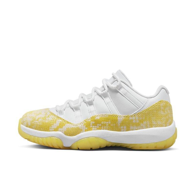 Air Jordan 11 Retro Low 'Yellow Snakeskin' - SleekGait