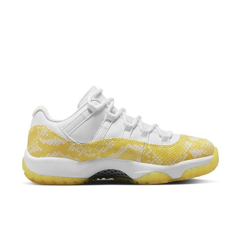 Air Jordan 11 Retro Low 'Yellow Snakeskin' - SleekGait