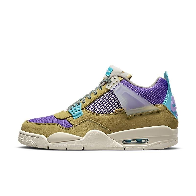 Air Jordan 4 Retro '30th Anniversary Union Desert Moss' - SleekGait