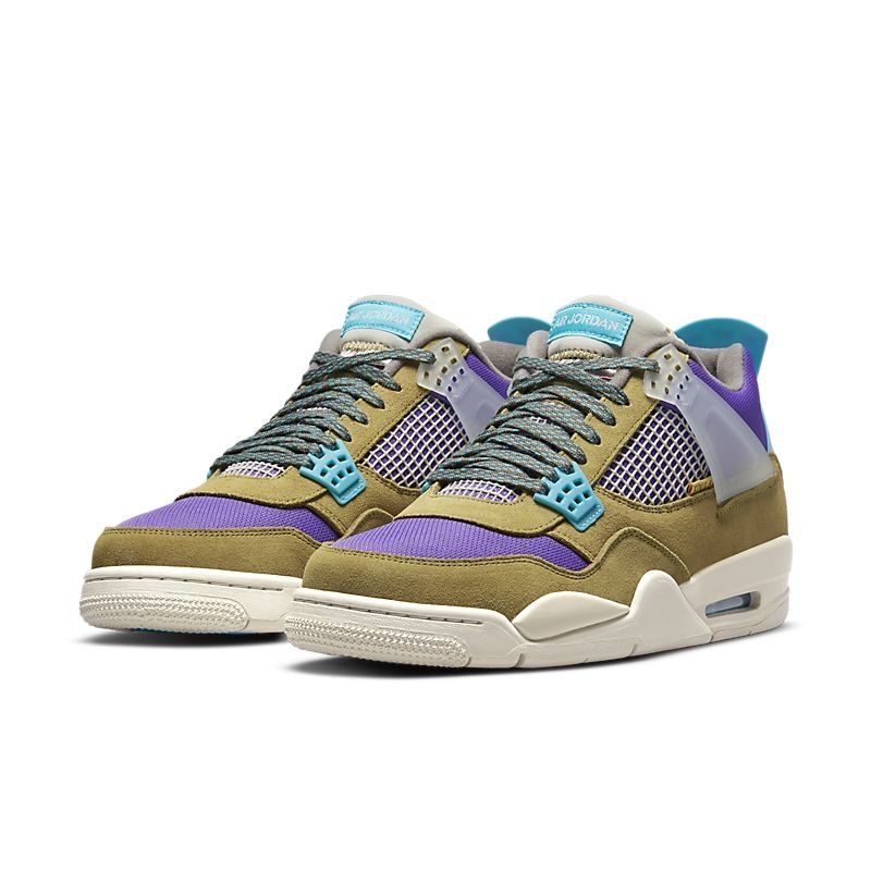 Air Jordan 4 Retro '30th Anniversary Union Desert Moss' - SleekGait