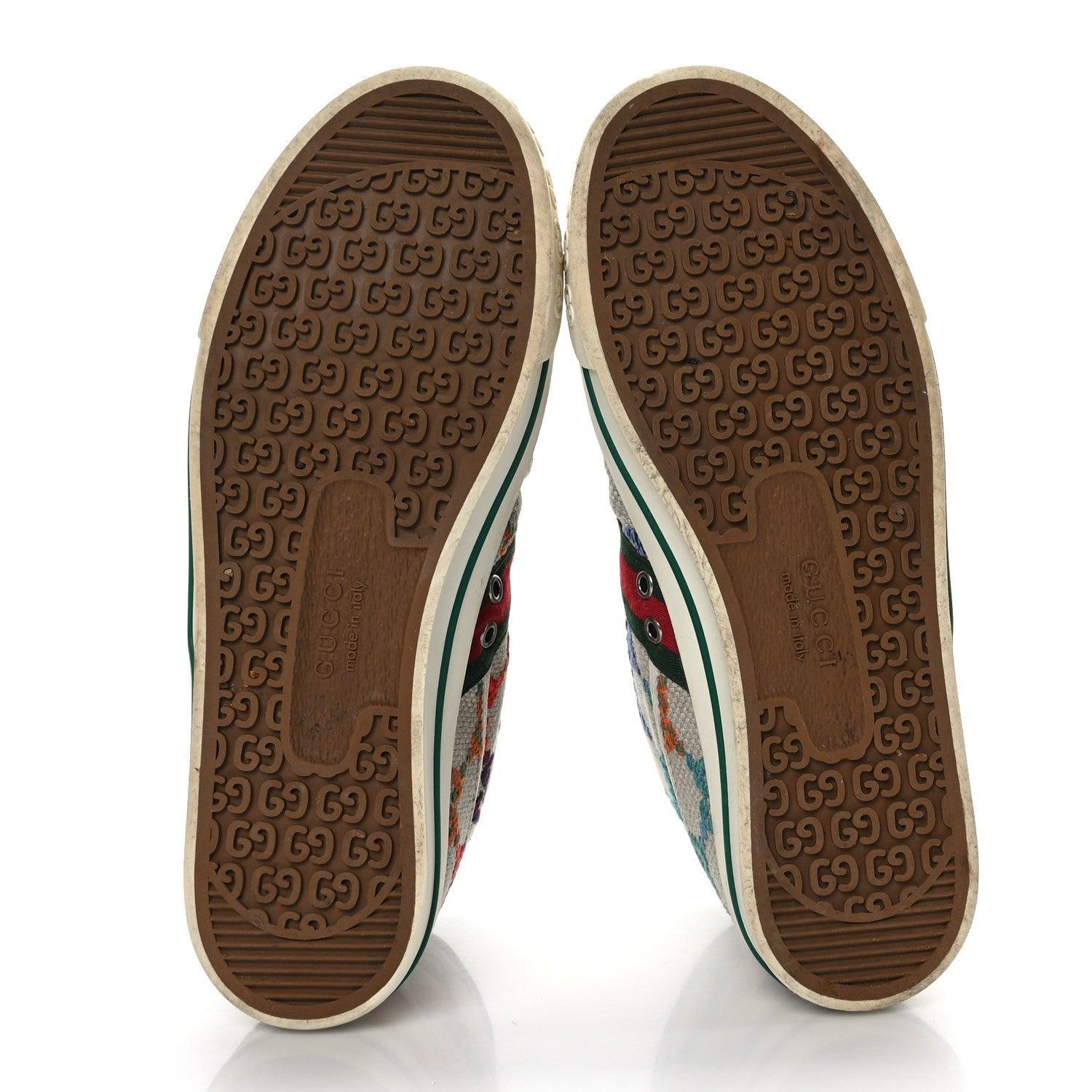 Gucci Tennis 1977 Canvas High Top - SleekGait