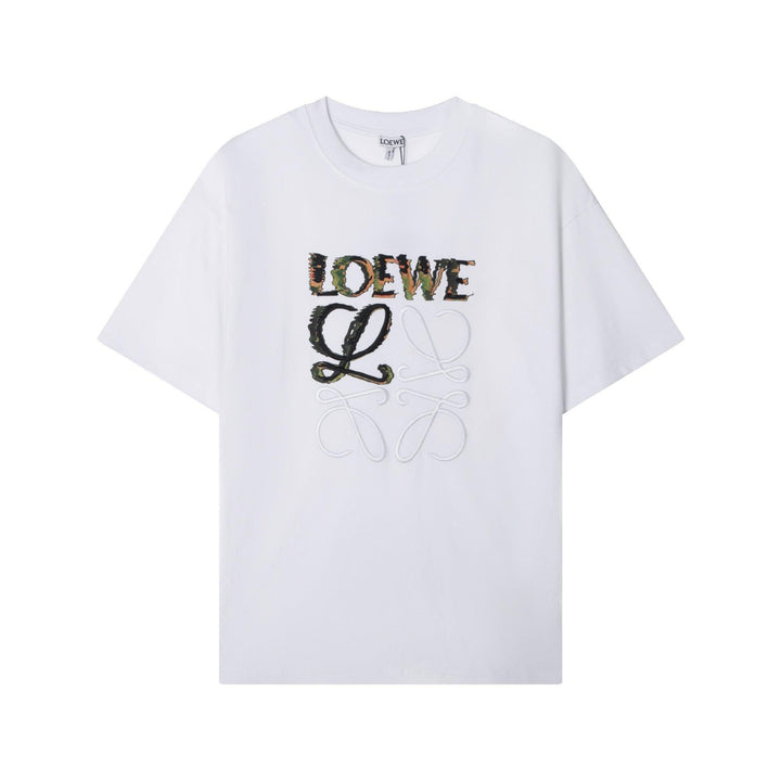 Loewe T-Shirt Without Collar 'White' - SleekGait