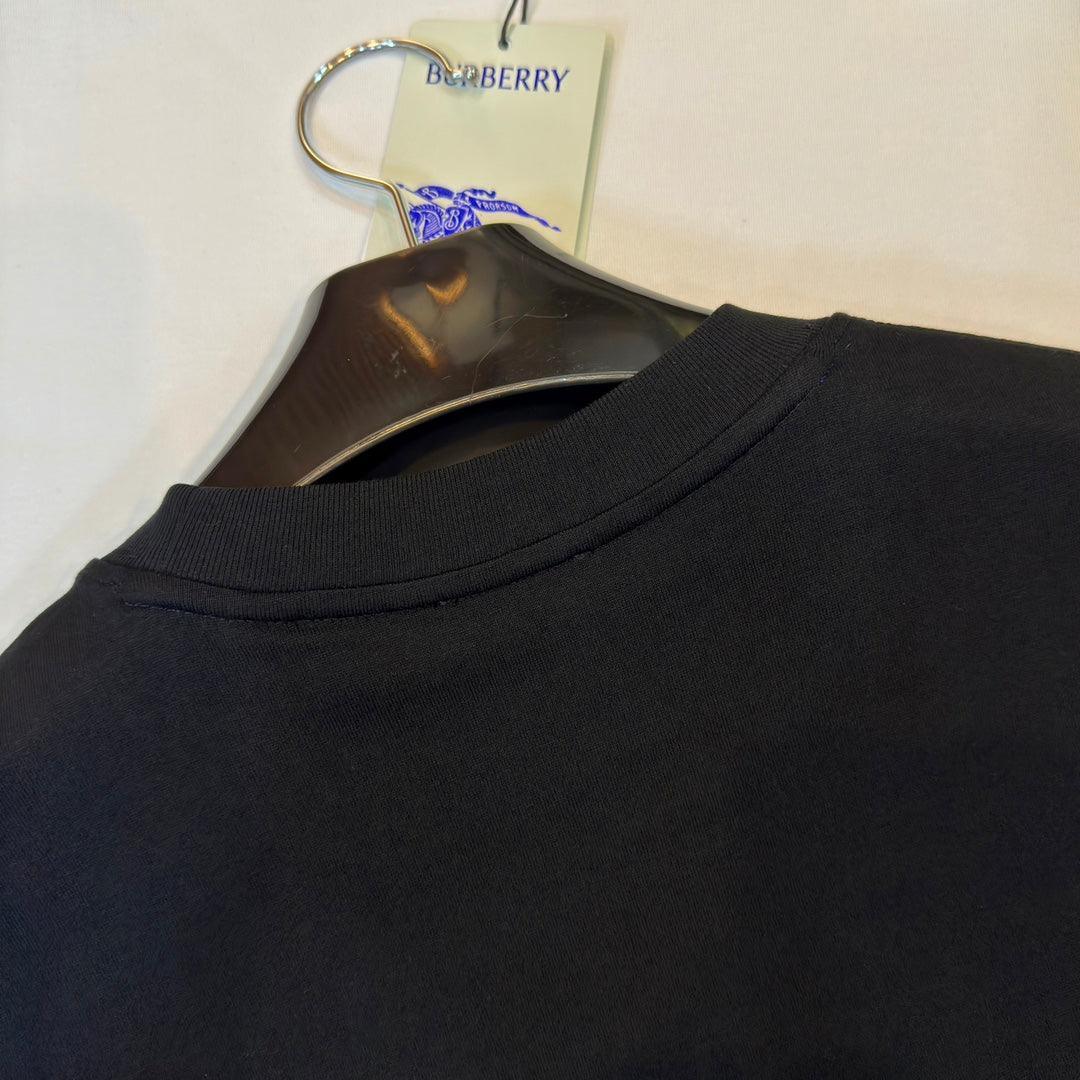 Burberry T-Shirt Without Collar 'Black' - SleekGait