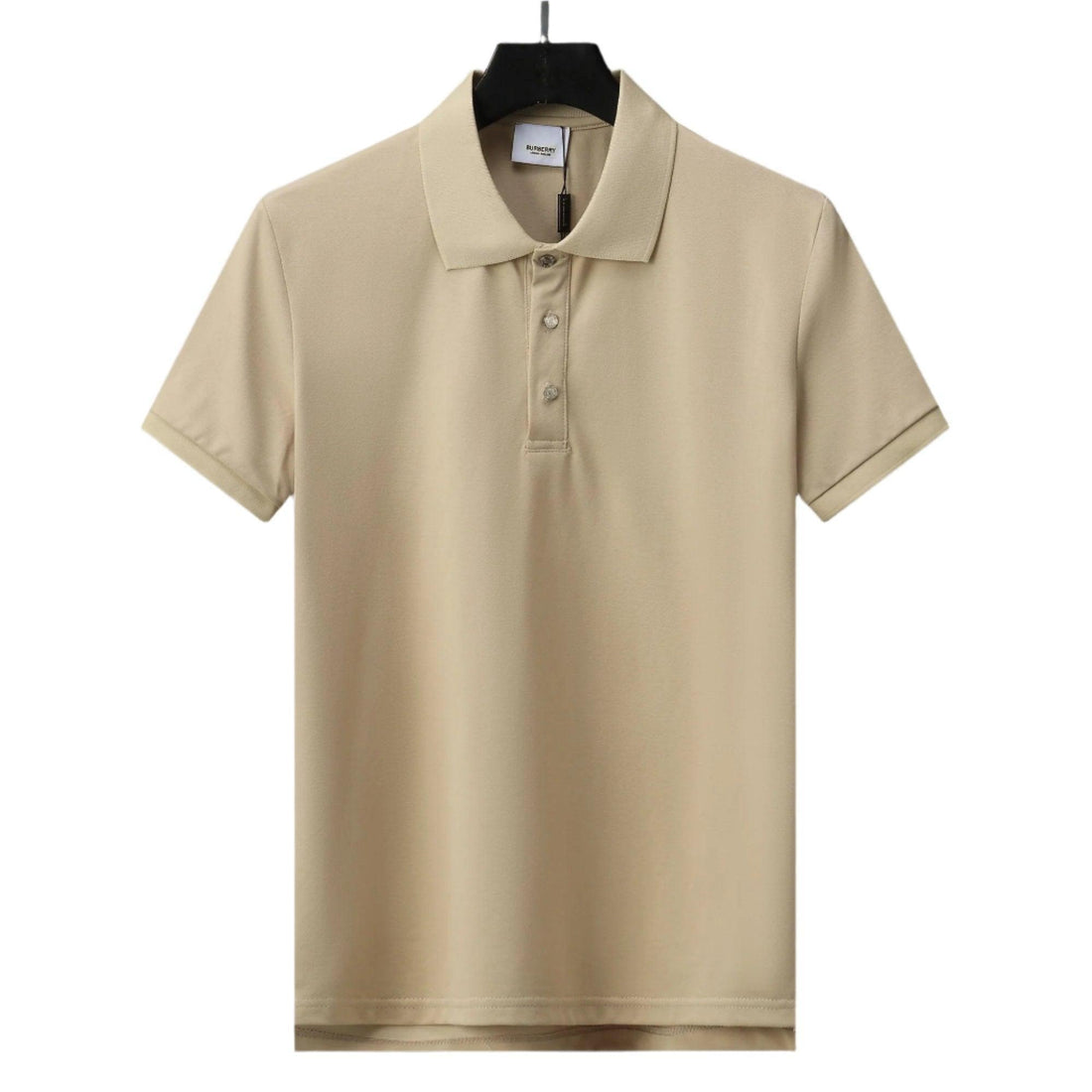 Burberry Light Brown T-Shirt With Collar - SleekGait