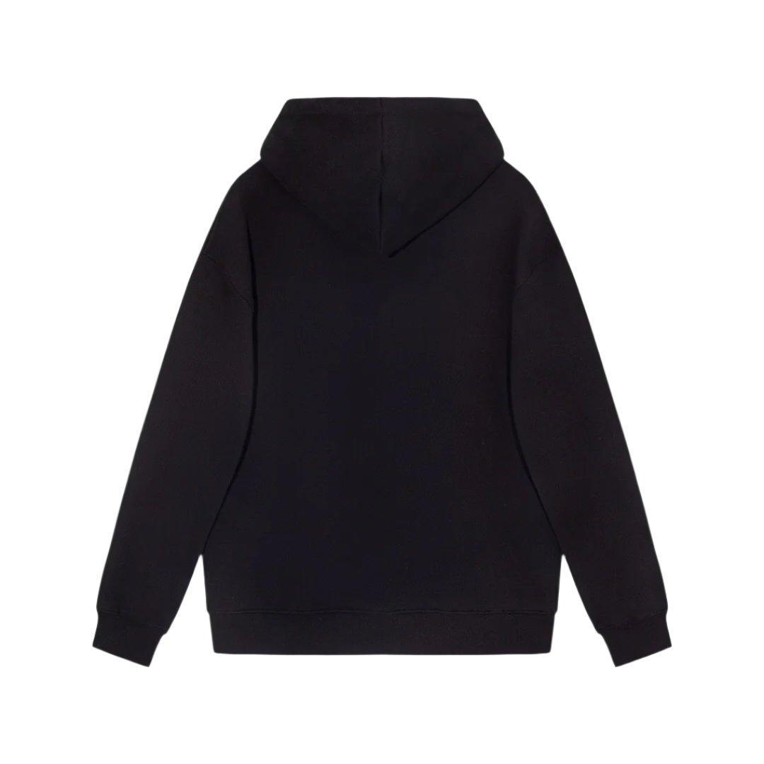 Burberry Cotton Zip Hoodie 'Black' - SleekGait