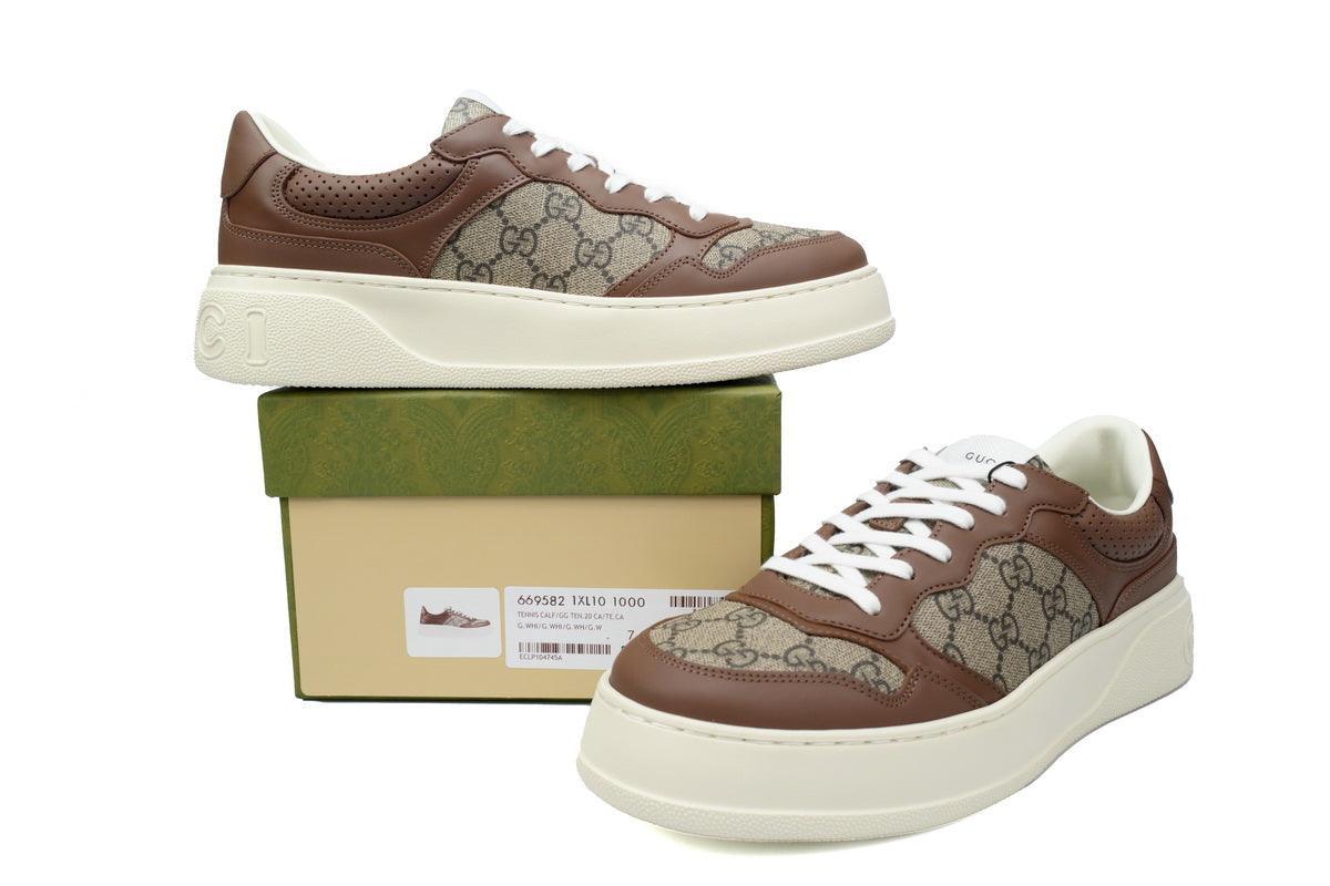 GUCCI Women Sneaker 'Brown' - SleekGait