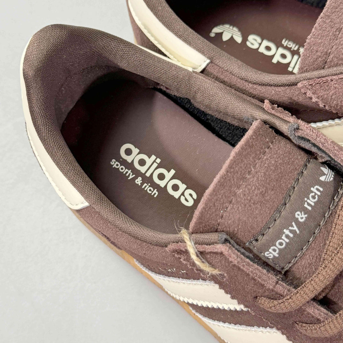 Adidas Originals Hamburg 'Sporty & Rich Brown' - SleekGait