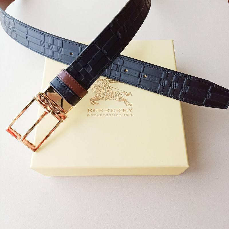 Burberry Leather Vintage Belt 'Black' - SleekGait