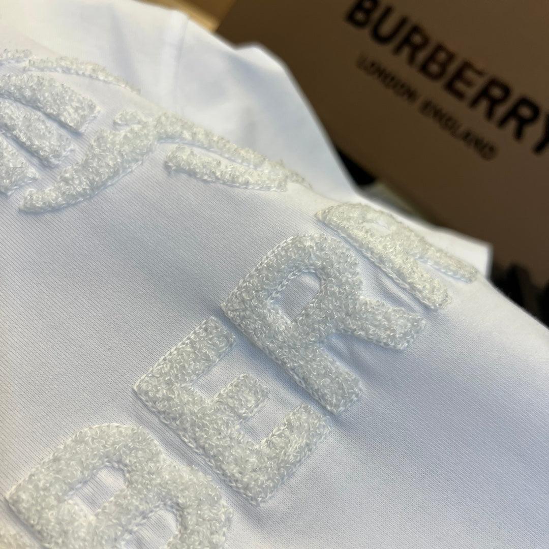 Burberry T-Shirt Without Collar 'White' - SleekGait