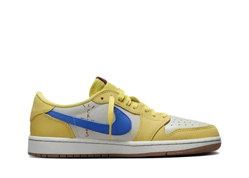 Travis Scott x Air Jordan 1 Retro Low OG ‘Canary’ - SleekGait