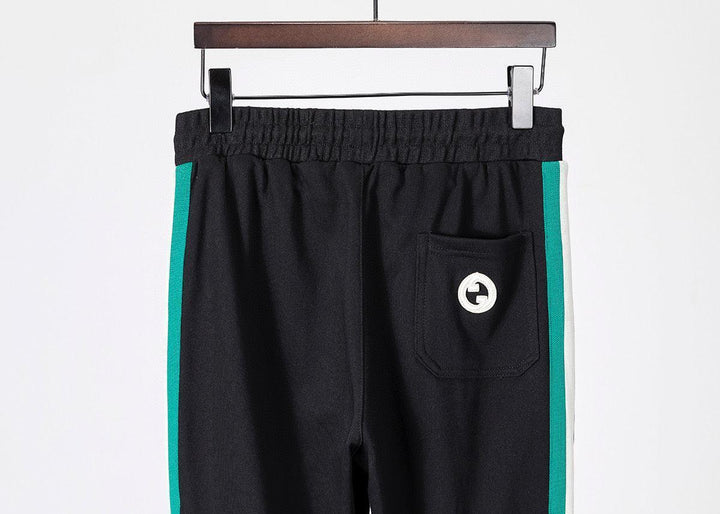 Gucci Long Pant 'Black/Green/White' - SleekGait