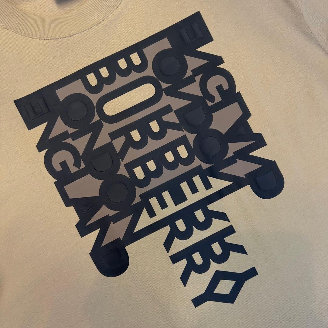 Burberry T-Shirt Without Collar 'Beige' - SleekGait