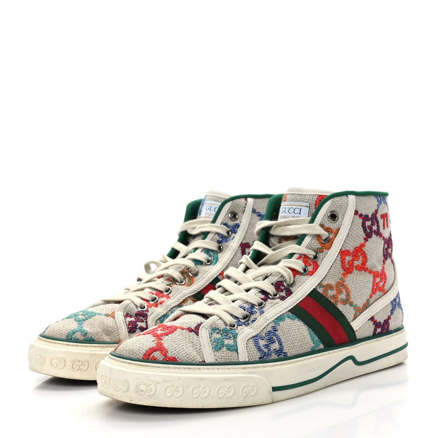 Gucci Tennis 1977 Canvas High Top - SleekGait
