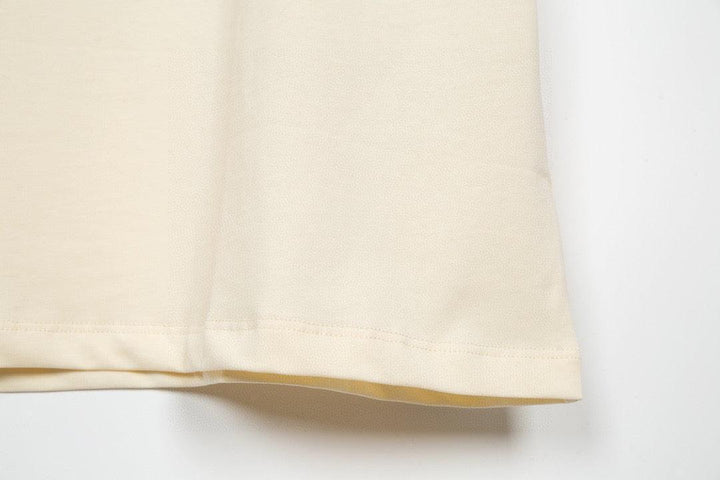 Gucci T-Shirt Without Collar 'Beige' - SleekGait