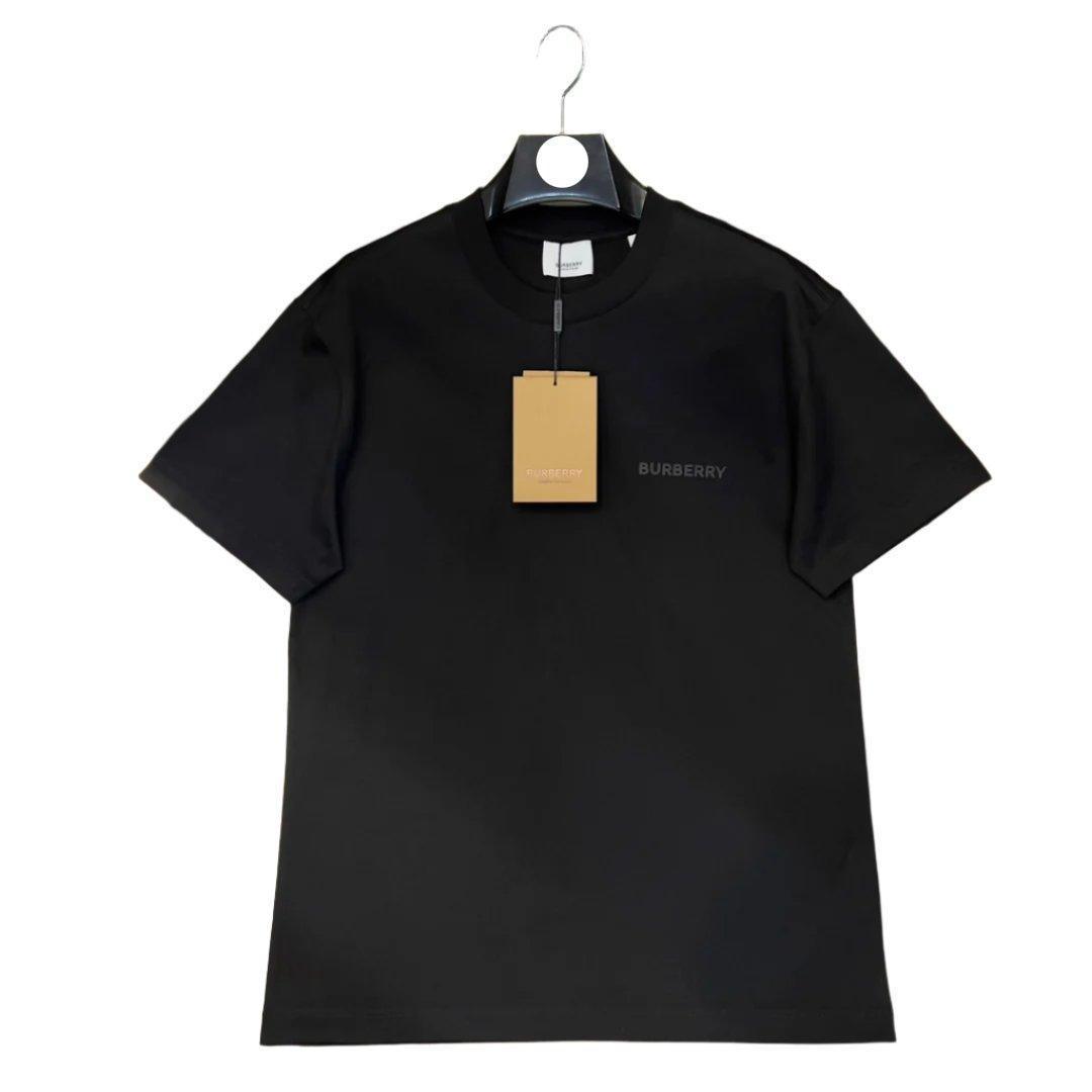 Burberry T-Shirt Without Collar 'Black' - SleekGait