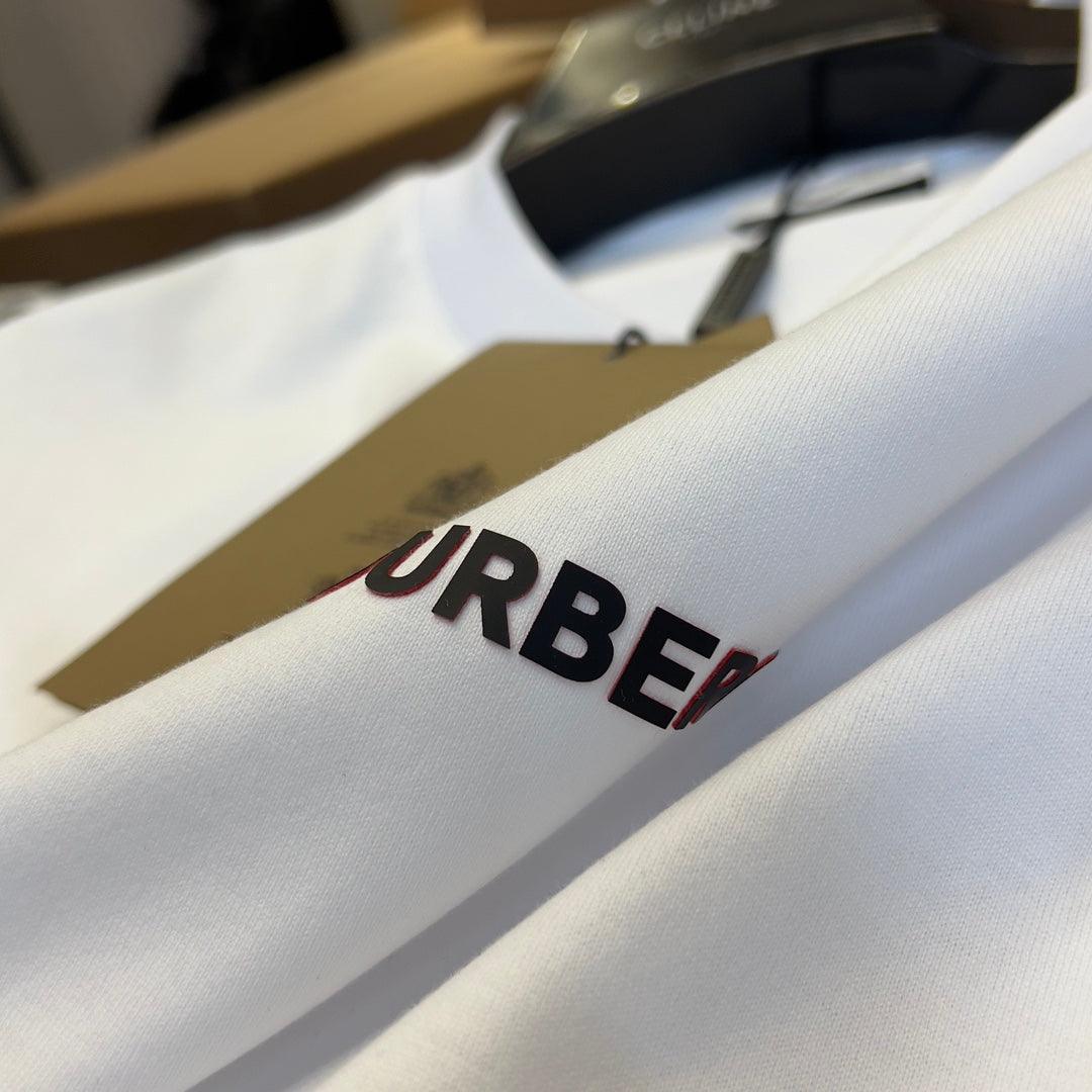 Burberry T-Shirt Without Collar 'White' - SleekGait