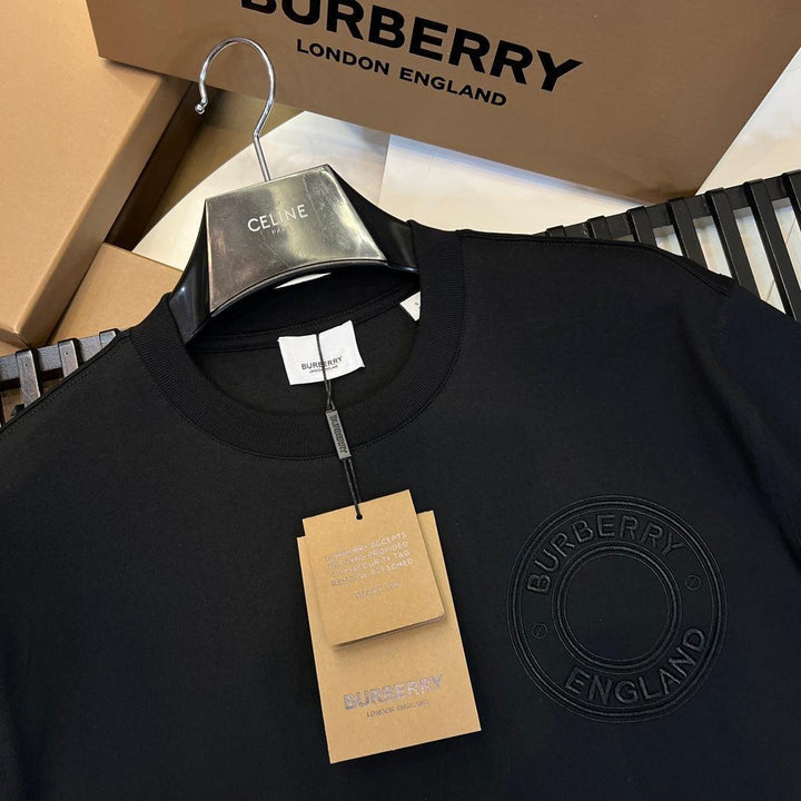 Burberry T-Shirt Without Collar 'Black' - SleekGait