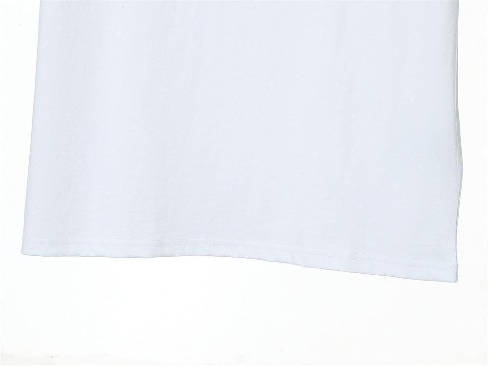 Moncler T-Shirt Without Collar 'White' - SleekGait