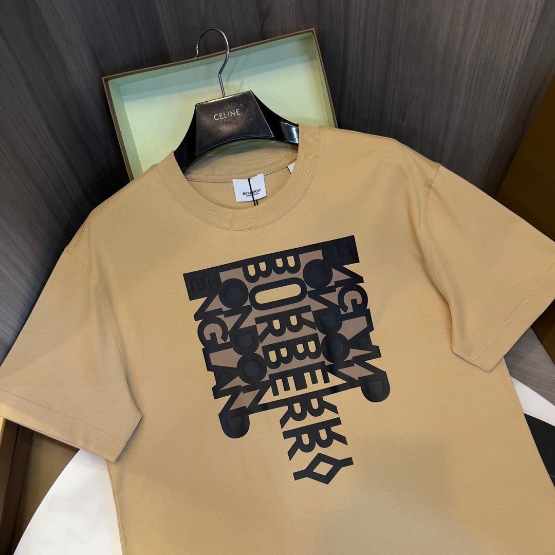 Burberry T-Shirt Without Collar 'Beige' - SleekGait