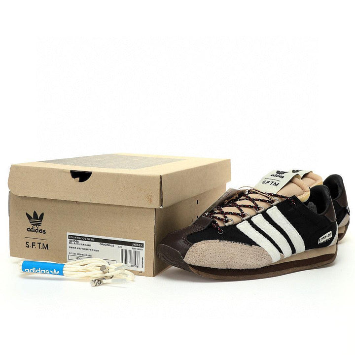 Song for the Mute x Adidas Country OG 'Black Wonder Beige' - SleekGait