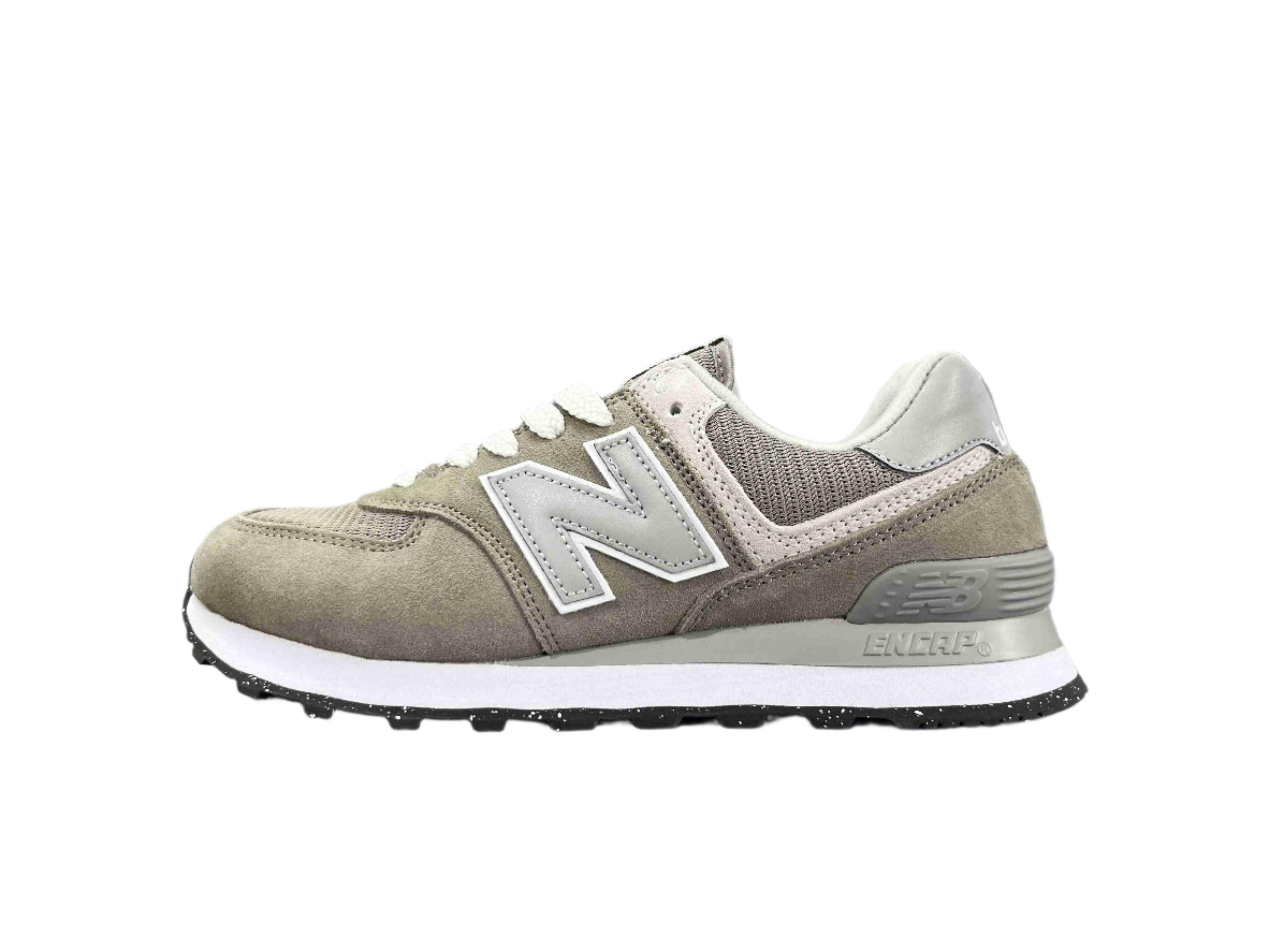New Balance 574 Grey White - SleekGait