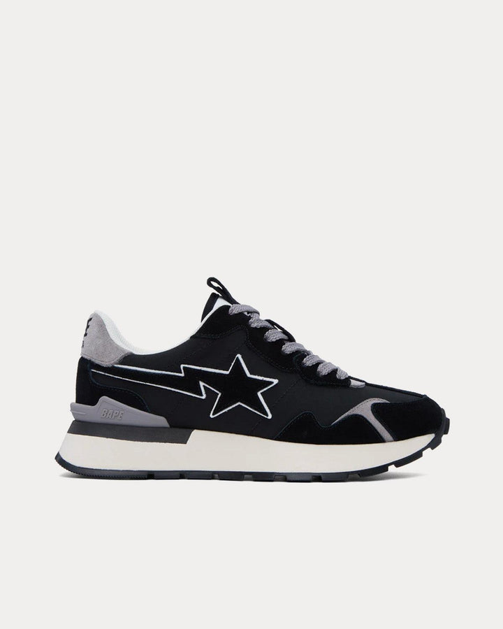 Road Sta Express Black / Grey Low Top Sneakers - SleekGait