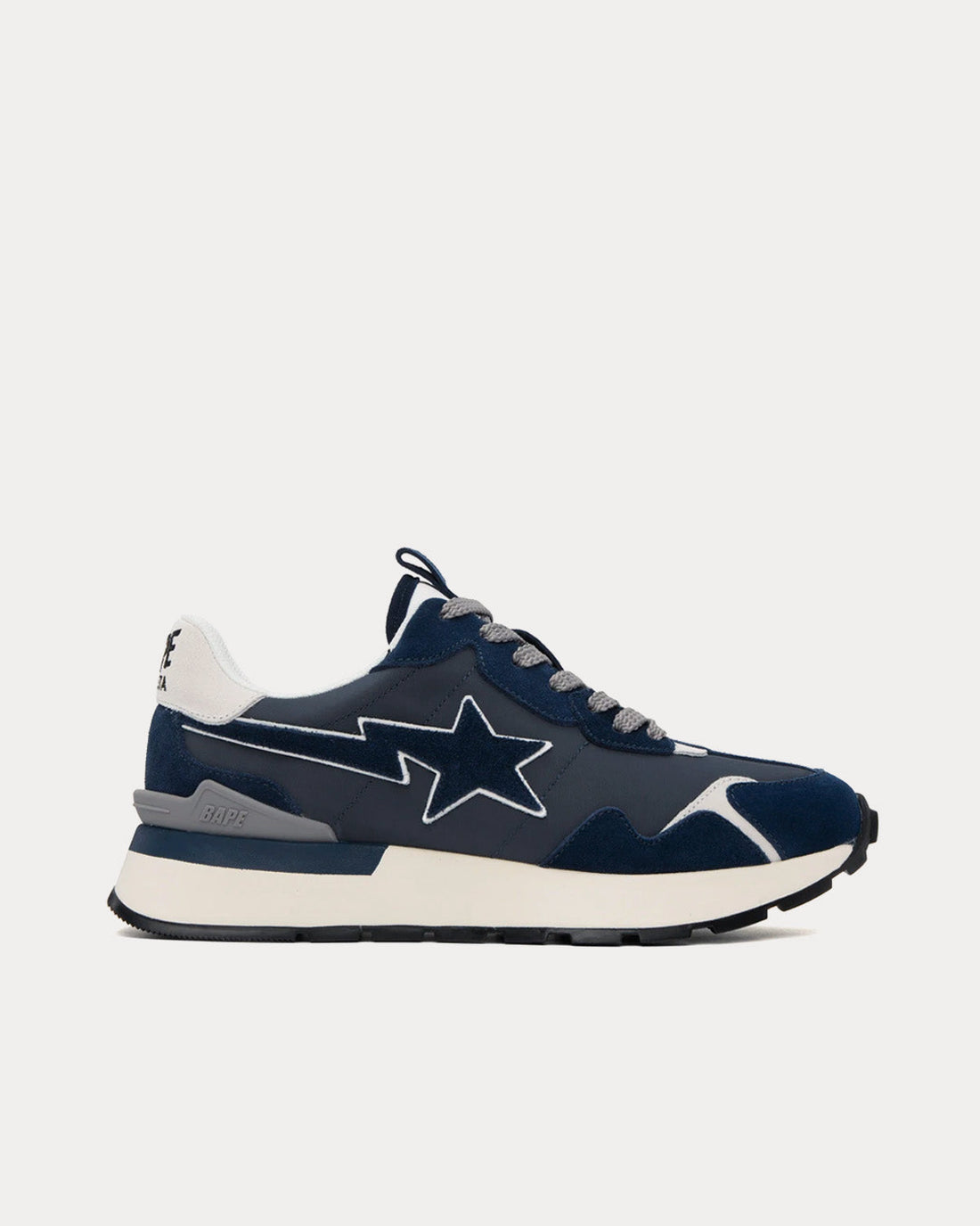 Road Sta Express Navy / Grey Low Top Sneakers - SleekGait