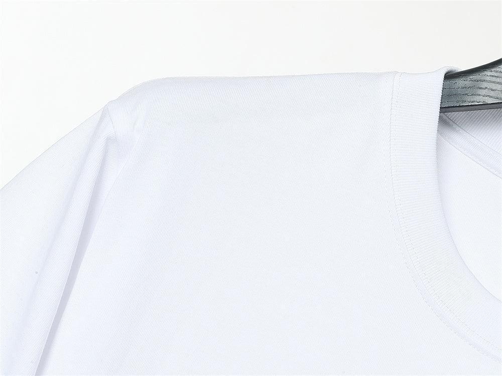 Fendi T-Shirt without Collar 'White' - SleekGait