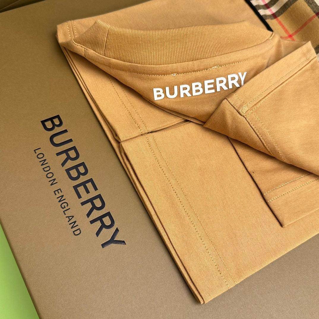 Burberry T-Shirt Without Collar 'Beige' - SleekGait