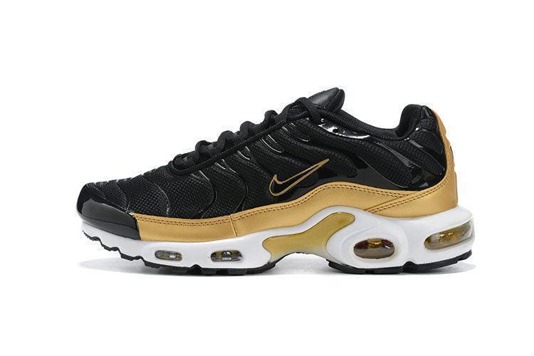 Nike Air Max Plus 'Black Metallic Gold' - SleekGait