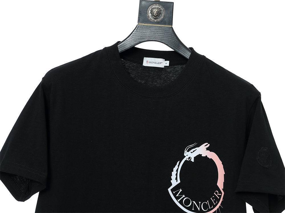 Moncler T-Shirt Without Collar 'Black'