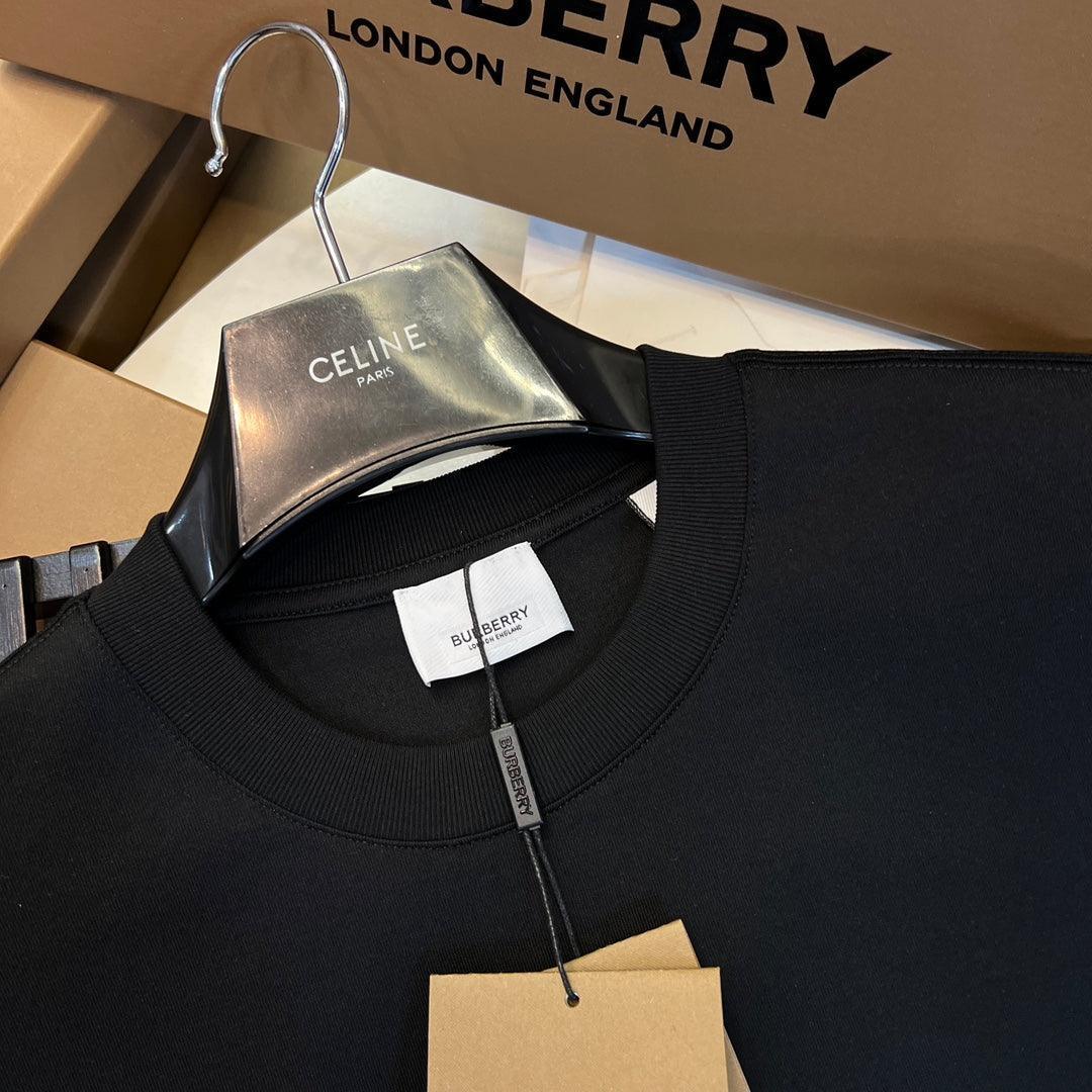 Burberry T-Shirt Without Collar 'Black' - SleekGait