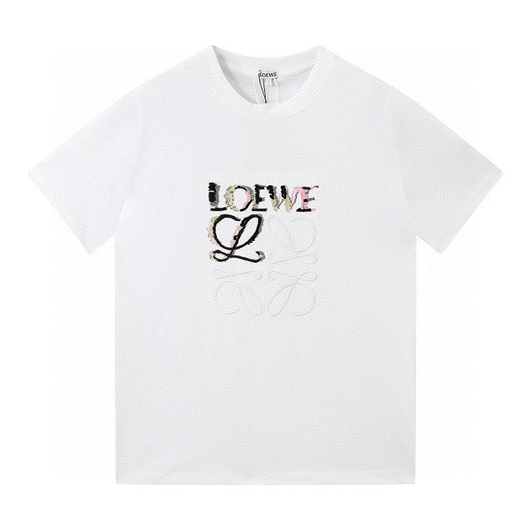 Loewe T-Shirt Without Collar 'White' - SleekGait