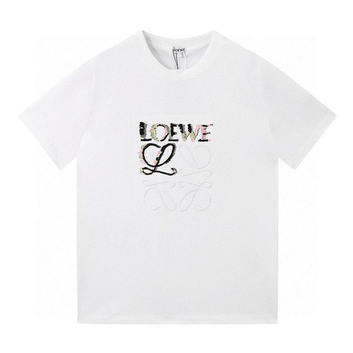 Loewe T-Shirt Without Collar 'White' - SleekGait