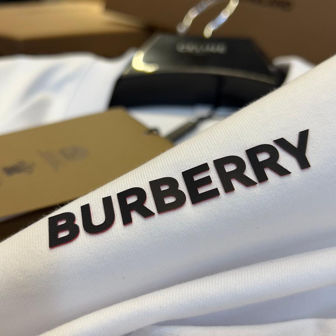 Burberry T-Shirt Without Collar 'White' - SleekGait