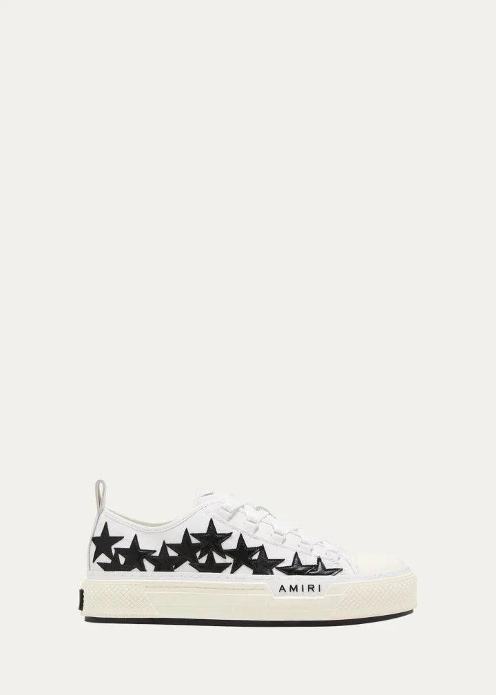 Amiri Star-Patch Low-Top Sneakers - SleekGait