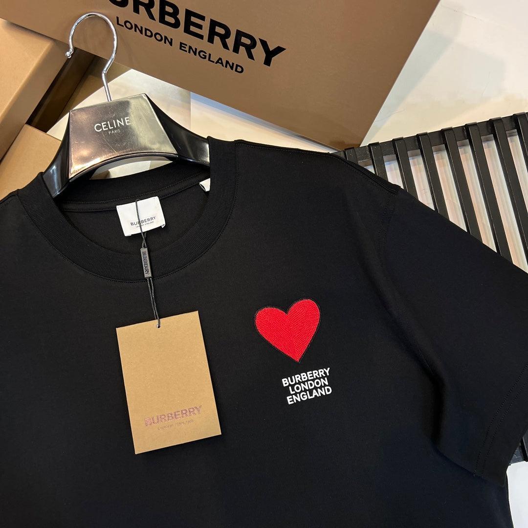 Burberry T-Shirt Without Collar 'Black' - SleekGait