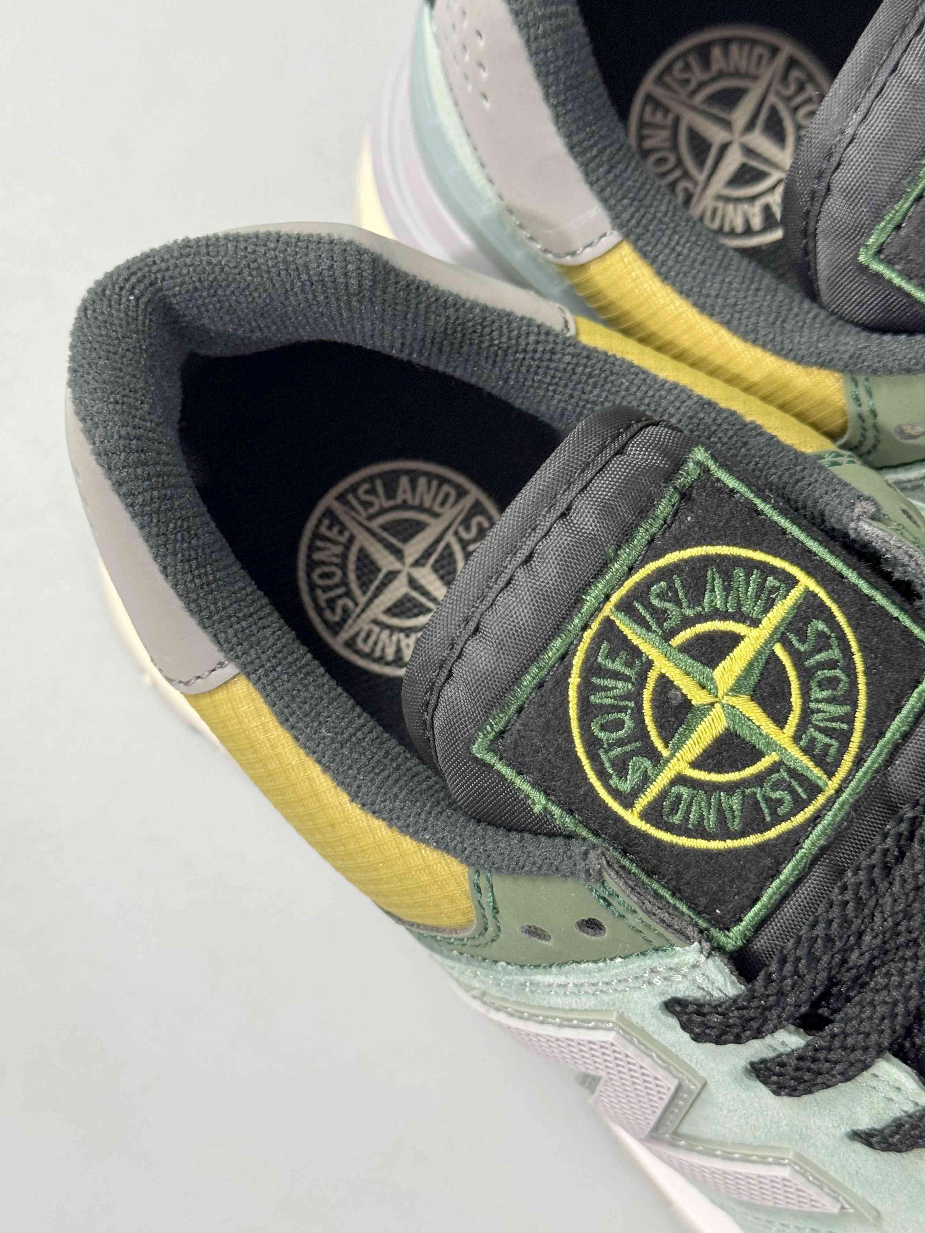 New Balance 574 Legacy Stone Island Light Green - SleekGait