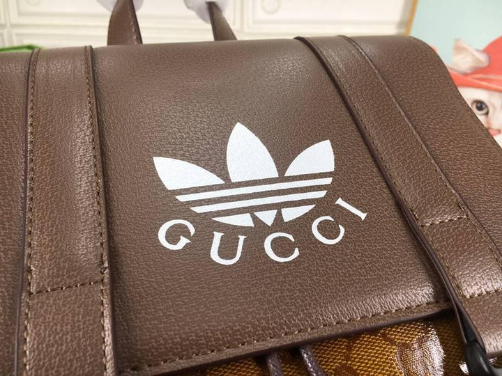 adidas x Gucci Backpack 'Beige/Brown'