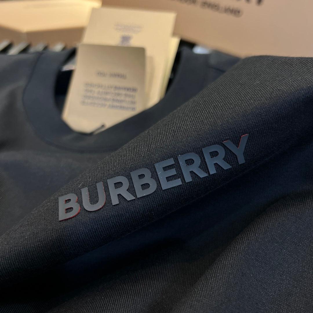 Burberry T-Shirt Without Collar 'Black' - SleekGait