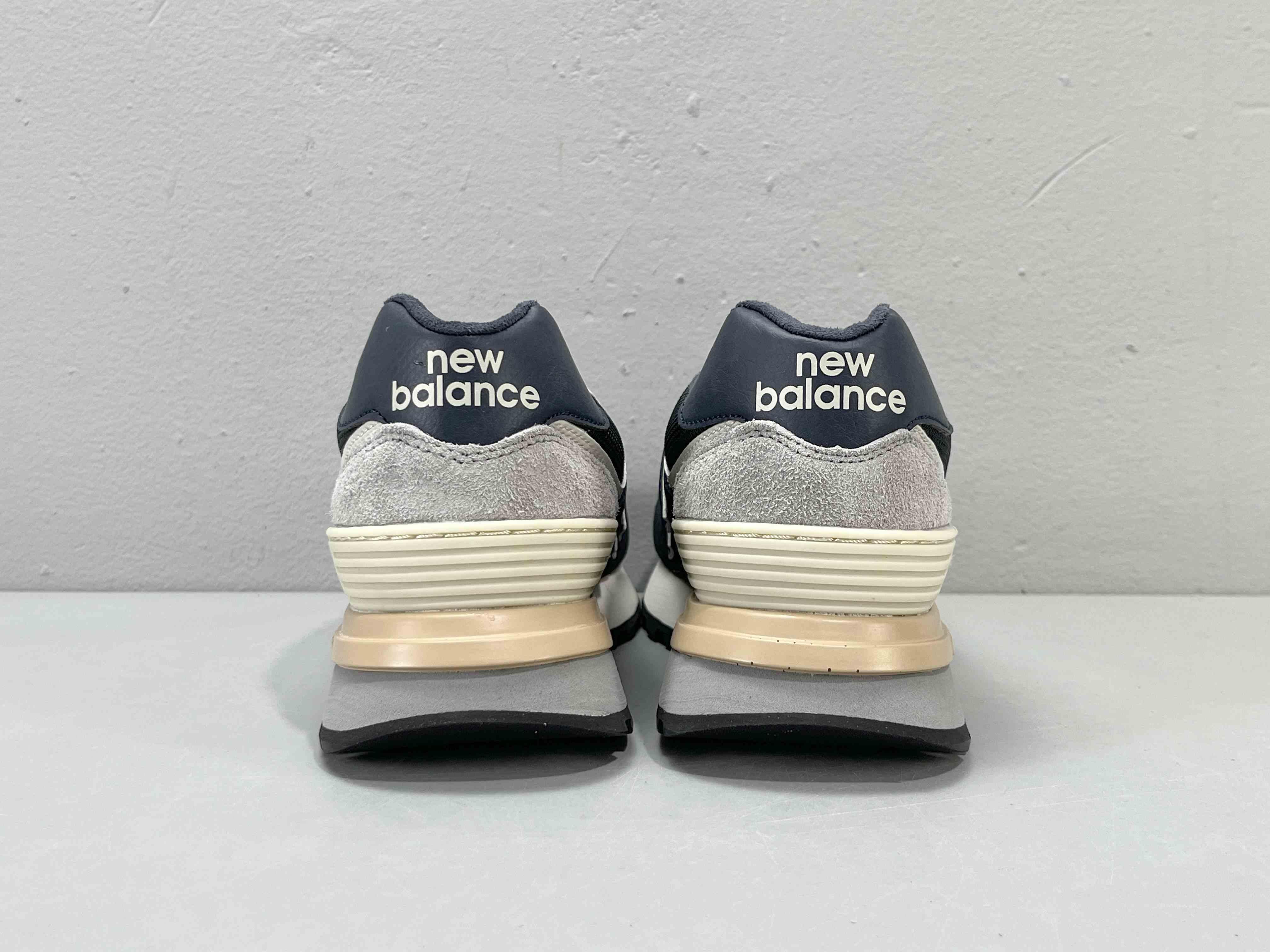 New Balance 574 Blue Gray - SleekGait