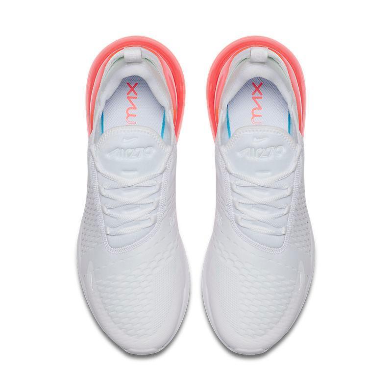 Nike Air Max 270 'White Pack (Hot Punch)' - SleekGait