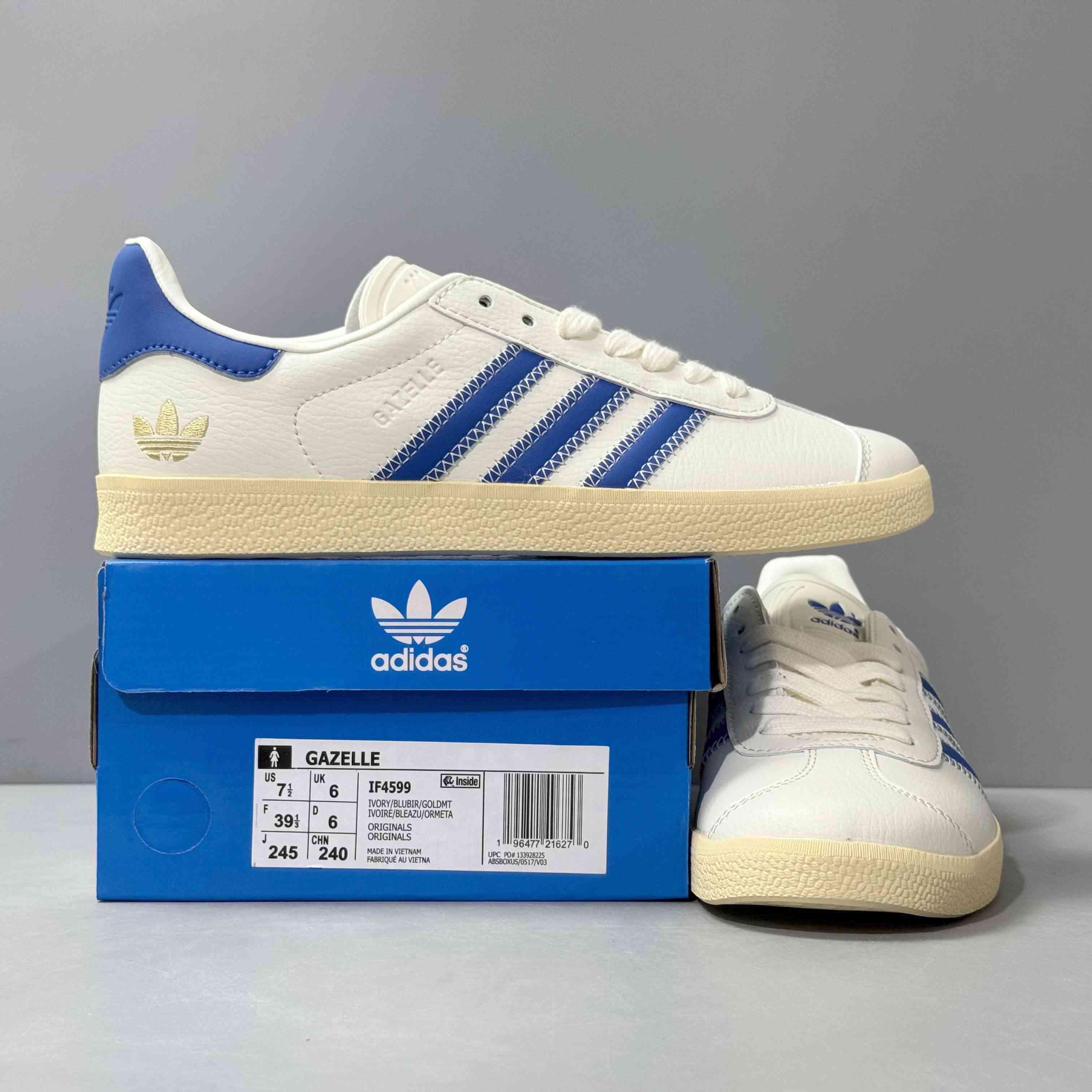 Adidas Originals Gazelle Indoor 'Palace Bold Blue' - SleekGait