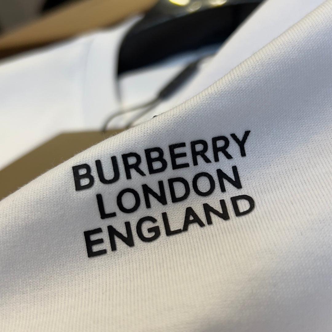 Burberry T-Shirt Without Collar 'White' - SleekGait