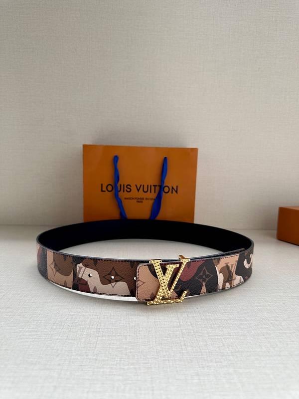 Louis Vuitton LV Initials Reversible Belt 'Brown'